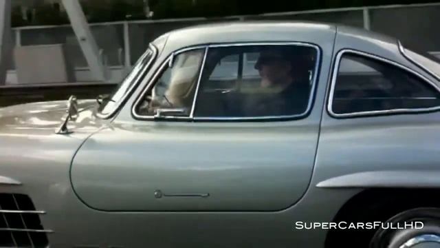 Mercedes Benz 300SL Gullwing sound!!! смотреть онлайн