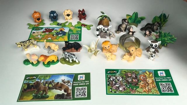 Киндер Сюрприз Natoons Полные коллекции 2015 Kinder Überraschung Natoons 2015 Киндеры Натунс 2015