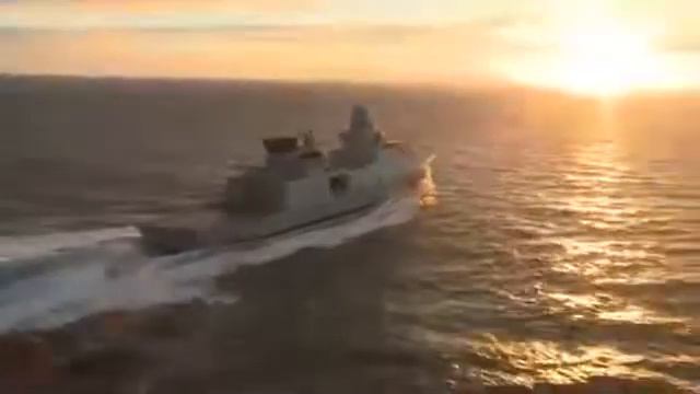 Danish Frigate Peter Willemoes Missile test смотреть онлайн