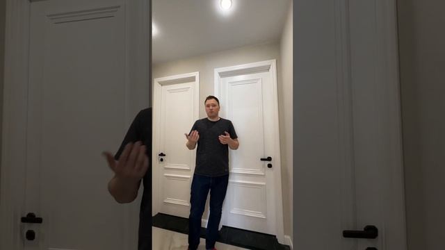 Межкомнатные двери. Как сочетать двери и плинтус, дизайн ручек? Магнитные замки. смотреть онлайн