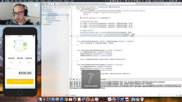How to Create Number Currency String with NumberFormatter and Swift 4 - iPhone Apps 101 (27/30) смотреть онлайн