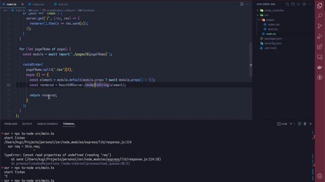 i tried react but its ssr смотреть онлайн