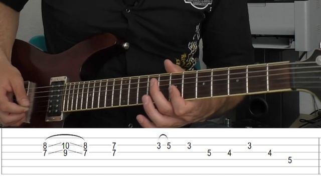 METALLICA - THE UNFORGIVEN СОЛО ПОЛНЫЙ РАЗБОР часть1 смотреть онлайн