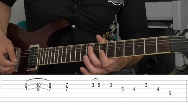 METALLICA - THE UNFORGIVEN СОЛО ПОЛНЫЙ РАЗБОР часть1