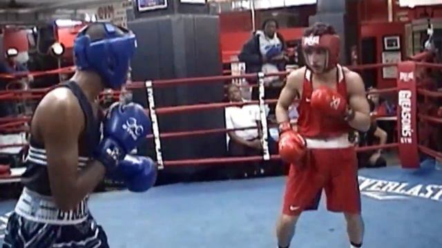 Alessio Cangelosi / Dayshawn Williams : Gleason's Gym Boxing : 141 lb. elite. 3 rounds смотреть онлайн