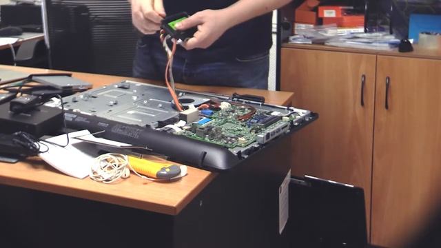 Моноблок Dell - разборка и апгрейд смотреть онлайн