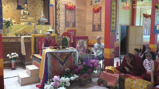 Чокьи Нима Ринпоче 13 июня 2019 сессия 1 часть 1 смотреть онлайн