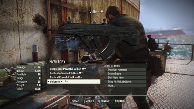 Vulkan-M (Bullpup AK) - Fallout 4 Mod Review