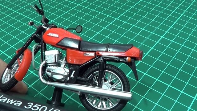 Jawa 350/638-0-00 масштаб 1:24 Наши мотоциклы MODIMIO смотреть онлайн