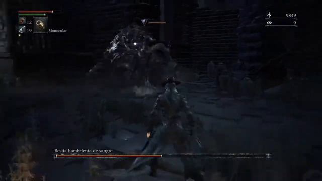Bloodborne: Boss Bestia hambrienta de sangre смотреть онлайн