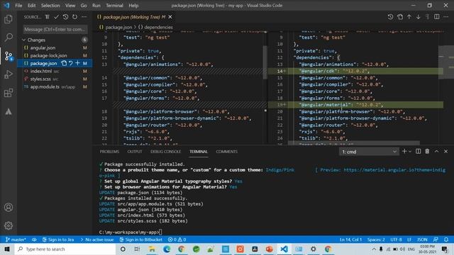 Angular Course | Video 3.6 | Install Angular Material смотреть онлайн