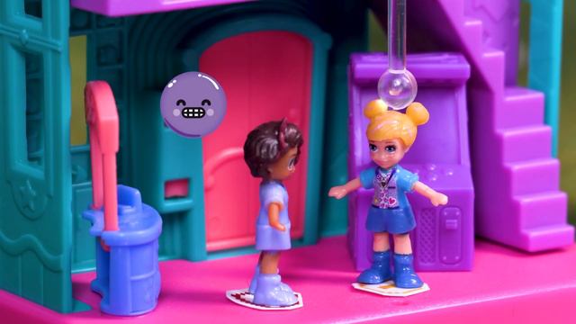 Tidy Teamwork 💪Polly Pocket Toy Play | Polly Pocket смотреть онлайн
