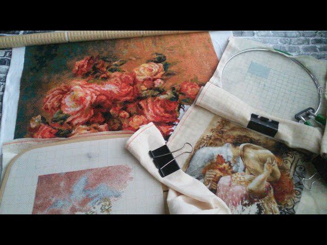 #вышивка 25-31 октября. Продвижения в процессах/ Что навышивала в октябре.Итоги. смотреть онлайн