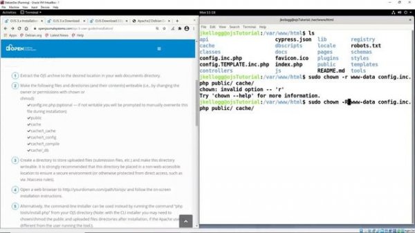 Install Open Journal Systems (OJS) on a Debian Based Server