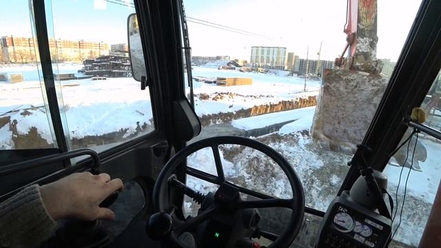 Приступил к работам(Работа на экскаваторе )