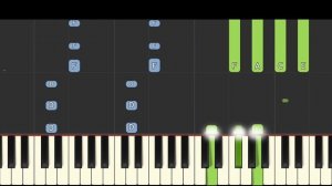 Trailer Theme - EASY Piano Tutorial - Roblox DOORS