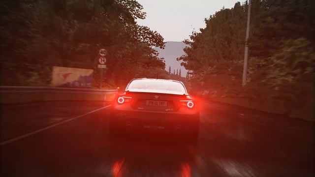 Drifting after rain - gt86 on Akina assetto corsa смотреть онлайн