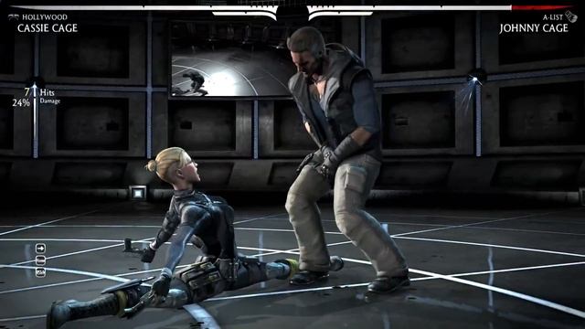 Cassie Cage's XRAY On All Standard Characters