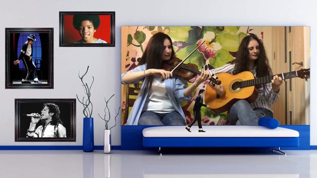 Rolling In The Deep VS Smooth Criminal.  Guitar Violin Covers