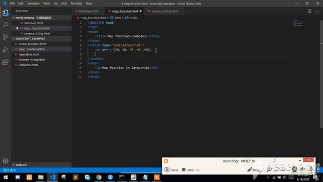 map function javascript смотреть онлайн