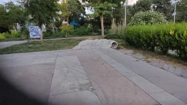 Прогулка по Евпатории Парк Фрунзе