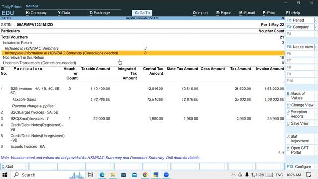 How to check GST Report in Tally Prime | GIT Education смотреть онлайн