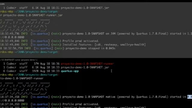 Trabajando con Quarkus - Supersonic Java смотреть онлайн