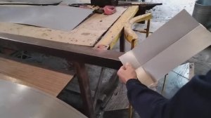 Жестяные работы. Конверт из жести..mp4