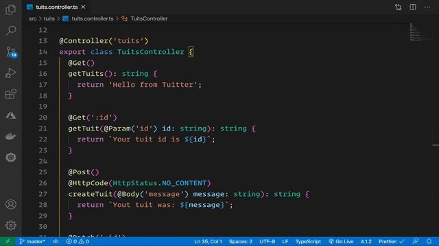 26. Nest.js de 0 - 100: Parámetros de tipo Query смотреть онлайн