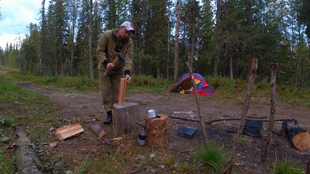 Одиночное мотопутешествие на гору Шудья-Пендыш. Таежное озеро без названия. Красоты Северного Урала смотреть онлайн