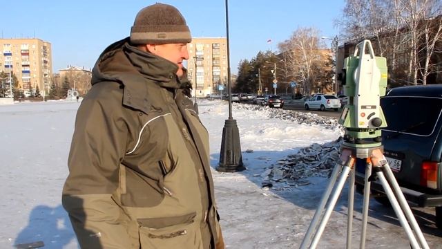 Топографическая съемка будущего городского парка