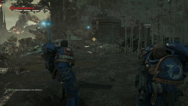 Warhammer 40K Space Marine 2 Gameplay