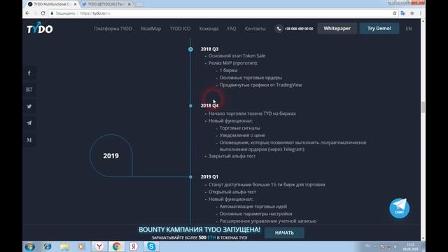 TYDO - автоматизация торговли, маркетплейс, социальная торговая площадка для обмена опытом смотреть онлайн