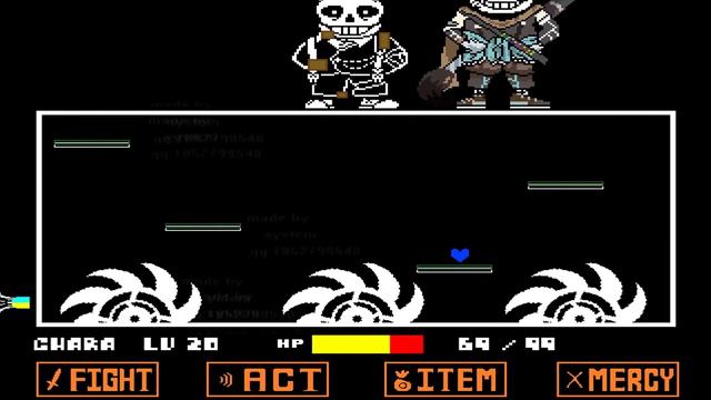 Прохождение Фан-игры про Undertale