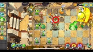 Победил Пустынного босса ЗОМБОССА в игре Plants vs Zombie 2  прохождение 2 часть