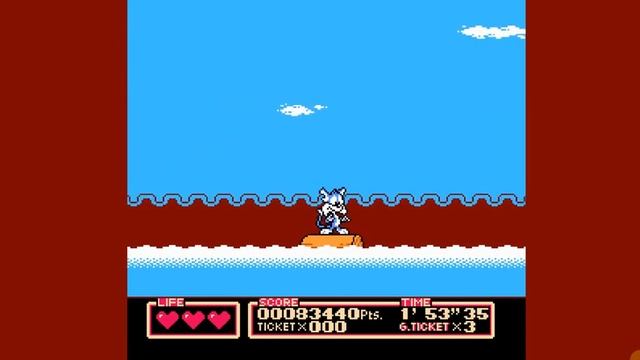 Прохождение игры:Tiny Toon Adventures 2.Trouble in Wackyland.DENDY.NES.Приключения мультяшек 2.Денди смотреть онлайн