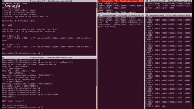 Lags with docker swarm смотреть онлайн