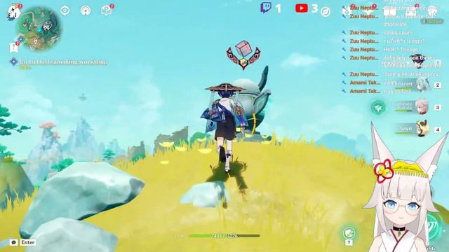 [Vtuber] (Genshin Impact) New Update? Let's check the new area (EN/MY) смотреть онлайн