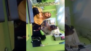 Укладка на гофре в салоне красоты КиВИ