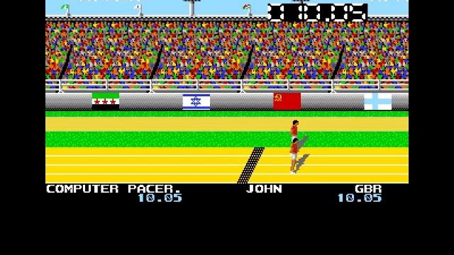 Summer Games Review for the Commodore Amiga by John Gage смотреть онлайн