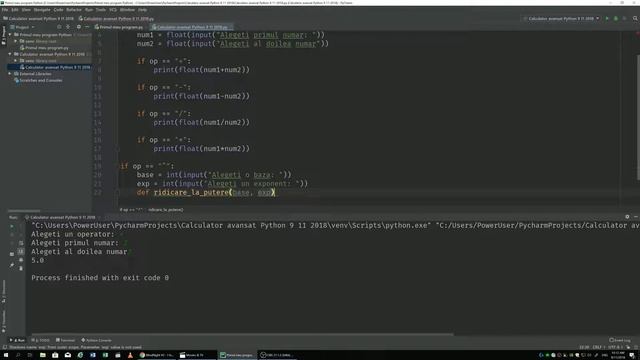 Python advanced calculator built. (+Pow) [Python#4] смотреть онлайн