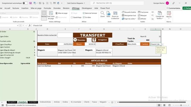 Application de GESTION DE STOCK complète avec le VBA d'Excel смотреть онлайн