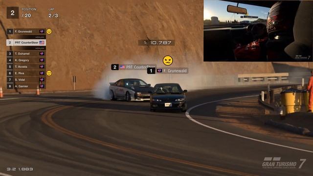 GT7's Artificial Intelligence Sophy 2.0 vs The Fastest Drifter смотреть онлайн