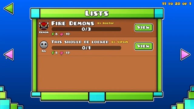 Lists | Geometry Dash 2.2 Leak смотреть онлайн