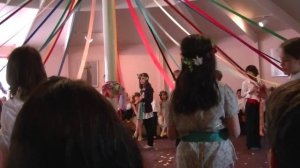 Ян, танец с лентами - Плетение узора - Часть 3