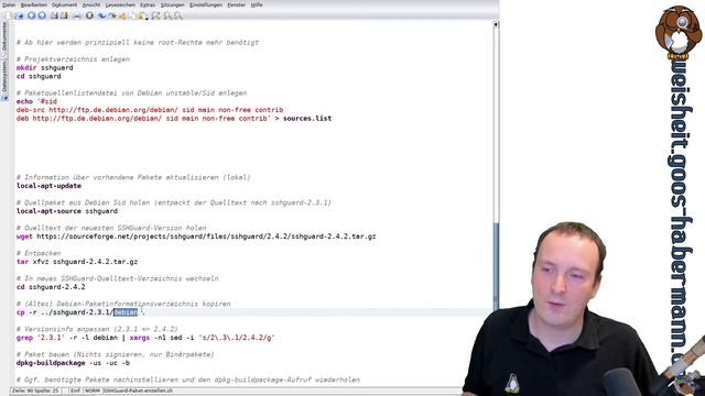Debian 11 absichern mit SSHGuard: SSHGuard-Paket bauen смотреть онлайн