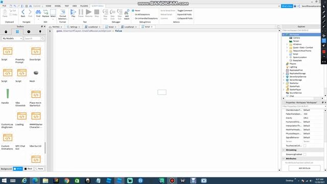 How to Enable Shift Lock (Roblox studio 2021) смотреть онлайн