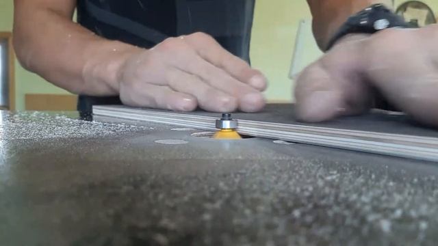 Обработка ламенированной фанеры . смотреть онлайн