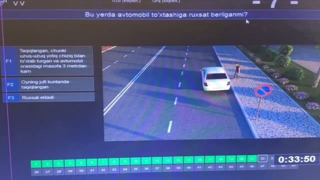 Yangi Avtotest Savollari 2-qism