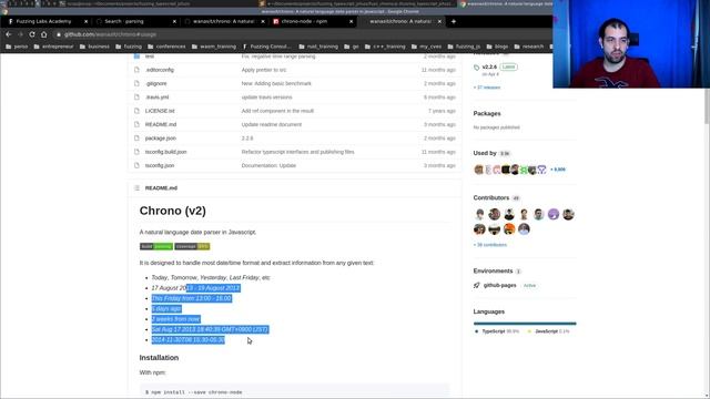 Finding BUGS in TypeScript code using Fuzzing (jsfuzz) - Javascript Security #2 смотреть онлайн